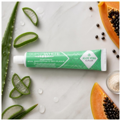 Superwhite Aloe Vera Dentifrice 75 ml
