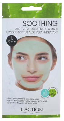 L'Action Paris Masque Tissu Hydratant Aloe Vera-l'Action