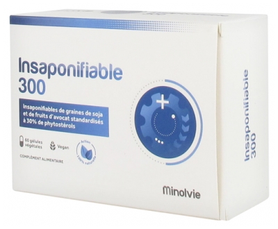 Minolvie Insaponifiable 300 60 Gélules Végétales