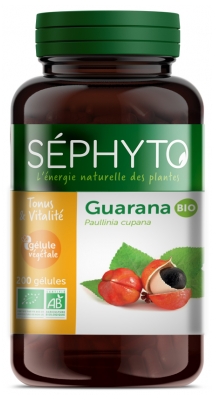 Séphyto Guarana Bio 200 Gélules