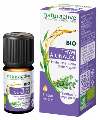 Naturactive Huile Essentielle Thym à Linalol Bio 5 ml