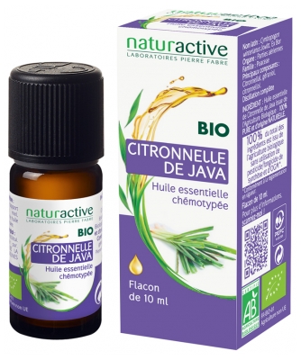 Naturactive Huile Essentielle Citronnelle de Java Bio 10 ml