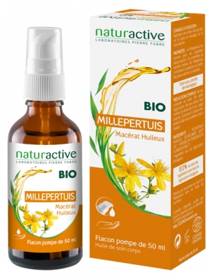Naturactive Huile Végétale Bio Millepertuis Macérat Huileux 50 ml