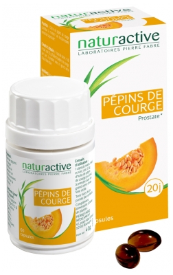 Naturactive Pépins de Courge 60 Capsules