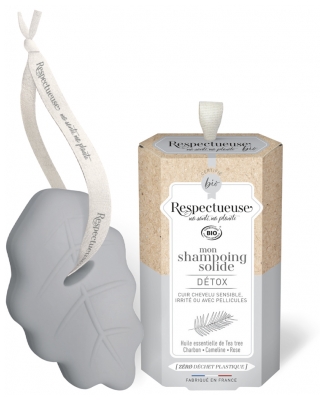 Respectueuse Mon Shampoing Solide Bio Détox 75 g