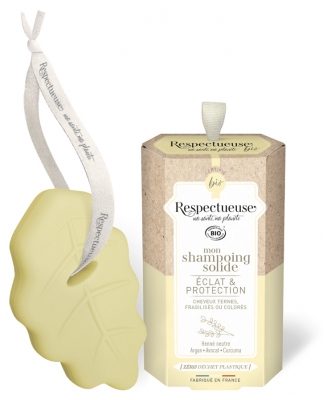 Respectueuse Mon Shampoing Solide Bio Éclat & Protection 75 g