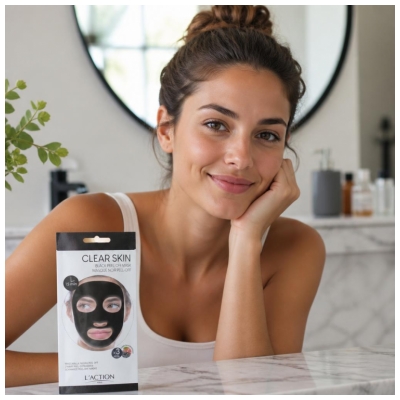 L'Action Paris Masque Charbon-l'Action