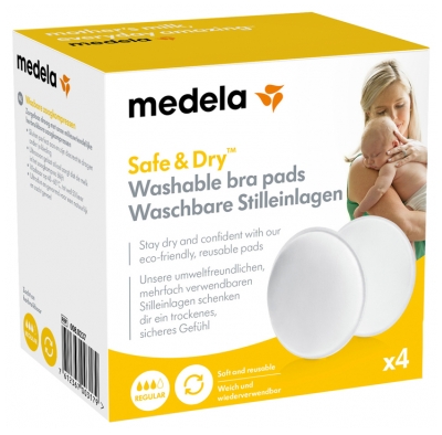 Medela Coussinets Lavables - Lot de 4