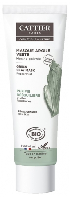 Cattier Masque Argile Verte Purifie Bio 100 ml