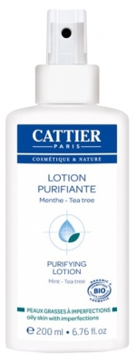 Cattier Lotion Purifiante - Peaux Grasses à Imperfections - 200 ml
