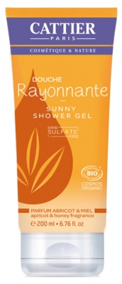Cattier Douche Rayonnante Sans Sulfates - 200 ml