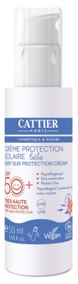 Cattier Crème Protection Solaire Bébé SPF 50+ - 50 ml