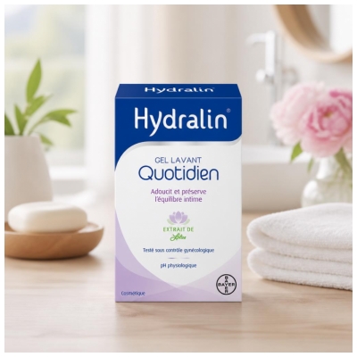 Hydralin Quotidien - Gel Intime - 100 Ml - Savon - Hygiène Intime