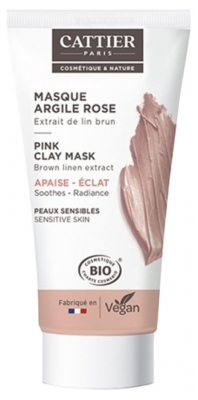 Cattier Mini Masque Argile Rose - 30 ml