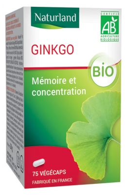 Ginkgo Biloba Bio 100 Comprimés