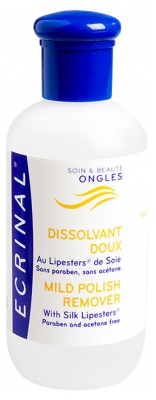 Ecrinal Dissolvant Doux au Lipesters de Soie 125 ml