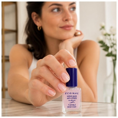 Ecrinal Vernis Base Anti Stries au Silicium 10 ml