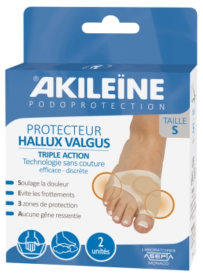 Akileïne Protecteur Hallux Valgus Triple Action