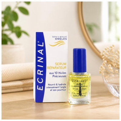 Ecrinal Sérum Réparateur Aux 10 Huiles Précieuses