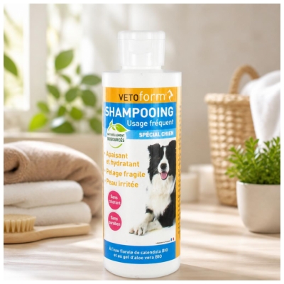 Vetoform Shampoing Usage Fréquent Spécial Chien 200 ml