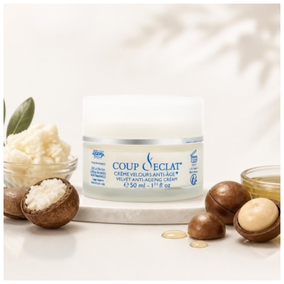 Coup d'Éclat Crème Velours Anti-Âge + 50 ml