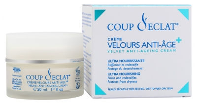 Coup d'Éclat Crème Velours Anti-Âge + 50 ml