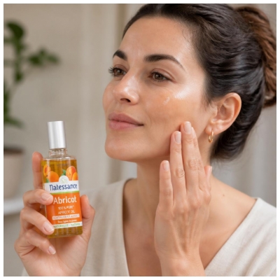 Natessance Huile d'Abricot - Revitalise et Adoucit