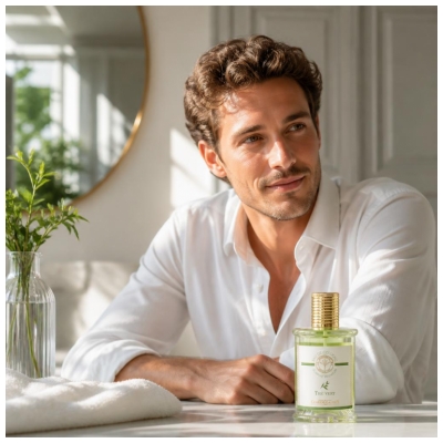 Claude Galien Eau de Cologne ,vaporisateur de 100 ml Flacon Verre Parfum Thé Vert