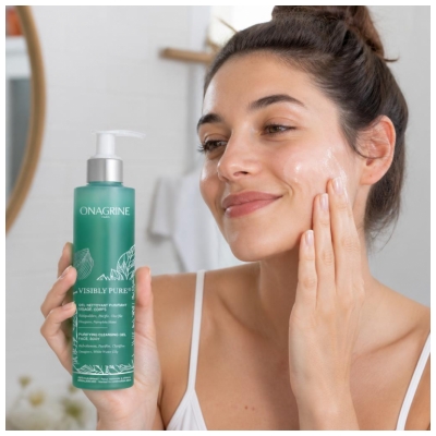 Onagrine Visibly Pure Gel Nettoyant Purifiant Visage & Corps 200 ml