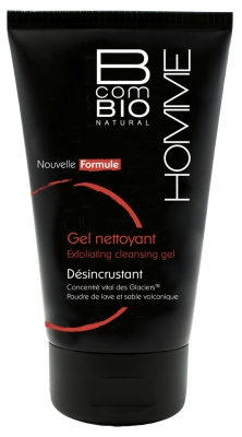 Bcombio Homme Gel Nettoyant Désincrustant Tube 125 ml