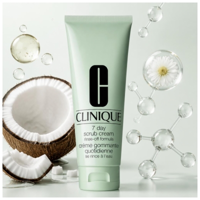 Clinique 7 Day Scrub Cream Rinse Off Crème Gommante Quotidienne 100 ml