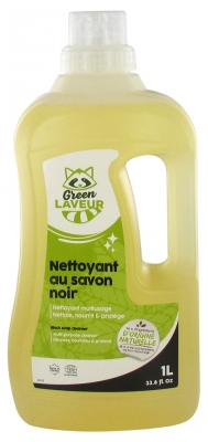 Green Laveur Nettoyant au Savon Noir 1 L
