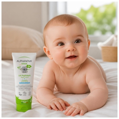 Alphanova Bébé Lait Hydratant Bio Visage & Corps Bébé ®