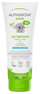 Alphanova Bébé Lait Hydratant Bio Visage & Corps Bébé ®