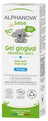 Alphanova Gel Gingival Premières Dents - Bio* Bébé (20Ml)