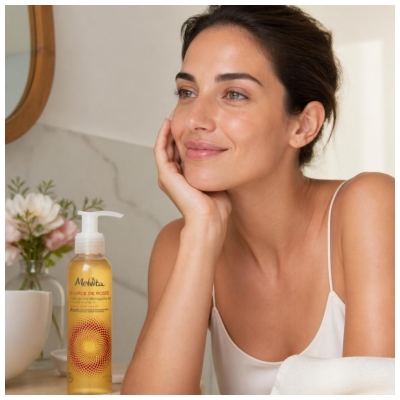 Melvita Source de Roses Huile Démaquillante Bio 145 ml