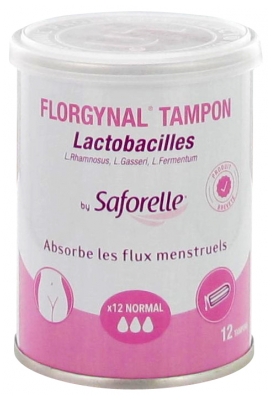 Saforelle Florgynal® Tampon - Boîte de 12 Tampons Normal