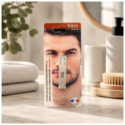 Vitry Coupe-Ongles Extra-Plat Manucure