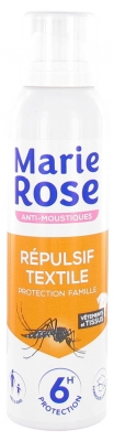 Marie Rose Anti-Moustiques Protection Famille Répulsif Textile 150 ml