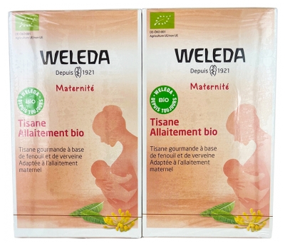Weleda Duo Tisane Allaitement Verveine - 2 X 20 Sachets de 2 g