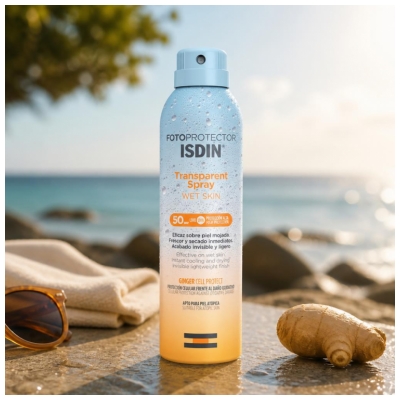 Isdin Fotoprotector Transparent Spray Crème Solaire Corps Spf50 250 ml
