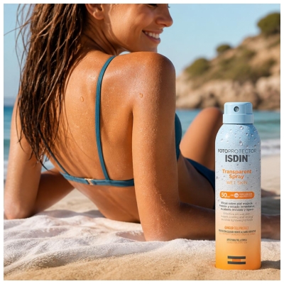 Isdin Fotoprotector Transparent Spray Crème Solaire Corps Spf50 250 ml
