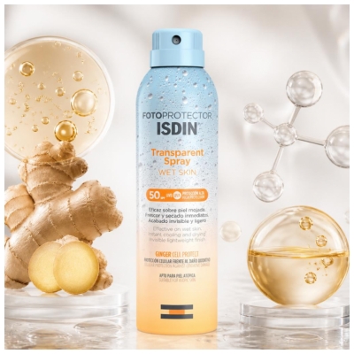 Isdin Fotoprotector Transparent Spray Crème Solaire Corps Spf50 250 ml