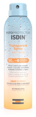 Isdin Fotoprotector Transparent Spray Crème Solaire Corps Spf50 250 ml