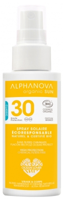 Alphanova Organic Sun Spray Solaire Spf30 Bio* Classic (125G)