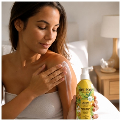 Hei Poa Lait Corps Hydratant au Monoï de Tahiti Ao 250 ml