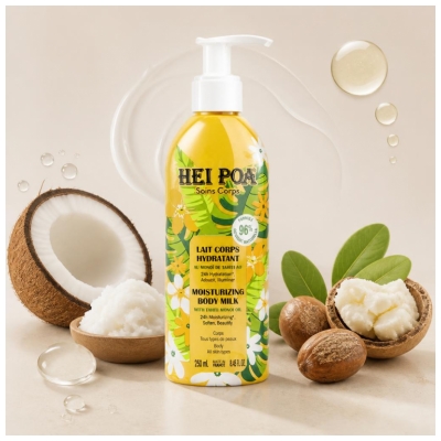 Hei Poa Lait Corps Hydratant au Monoï de Tahiti Ao 250 ml