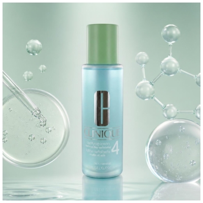 Clinique Basic 3 Temps Lotion Exfoliante - Peaux Grasses à Très Grasses 200 ml