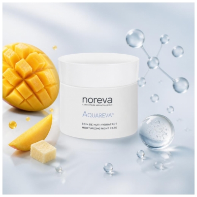 Noreva Aquareva Soin de Nuit Hydratant 24H 50 ml