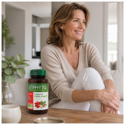 Séphyto Fragon & Vigne Rouge Bio 200 Gélules